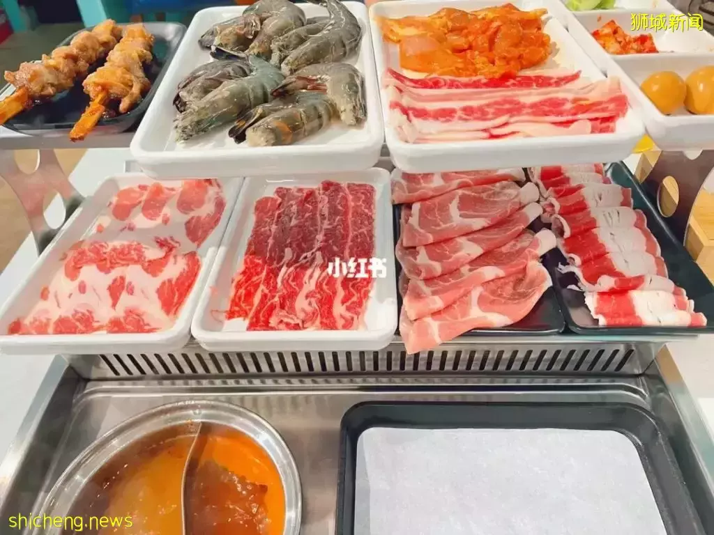 牛车水新发现!最低$19.99++火锅烧烤吃到饱😋超过70多种新鲜食材,一人一锅更健康卫生