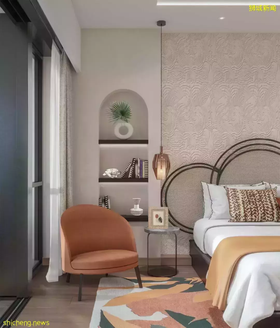 新加坡又出全景观公寓,示范了真正的花园式小区