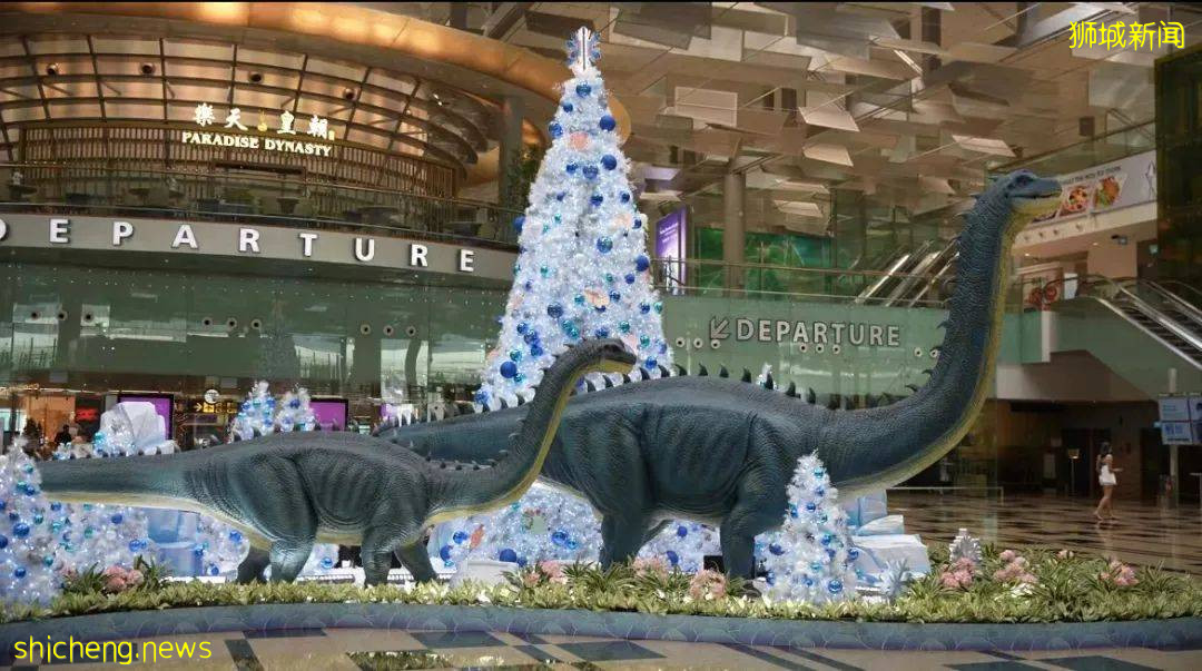 恐龙、游园、卡丁车、环球之旅,樟宜机场都能玩