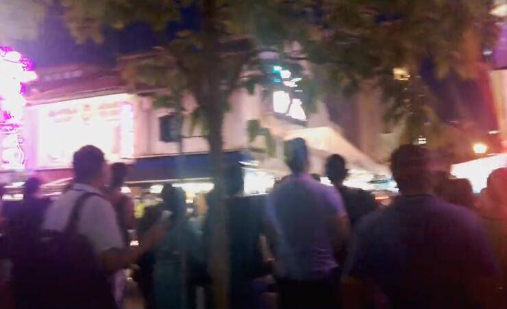 新加坡屠妖節人流聚集、人頭湧動，安全距離？野