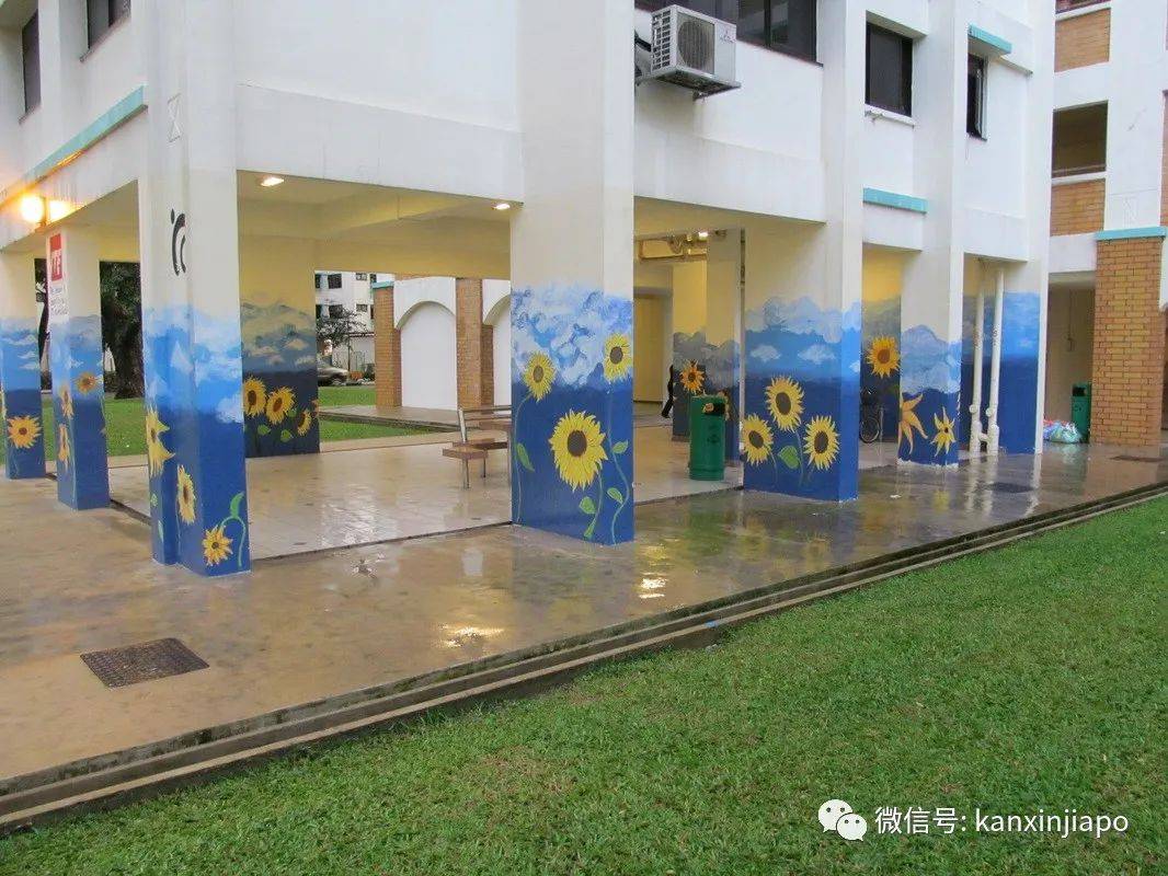 新加坡最美邻里!组屋楼下居然成了梵高画廊