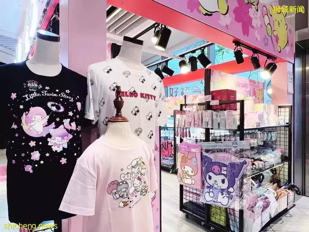 櫻花主題限定快閃活動@Suntec City，迪士尼&amp;Hello Kitty全都有
