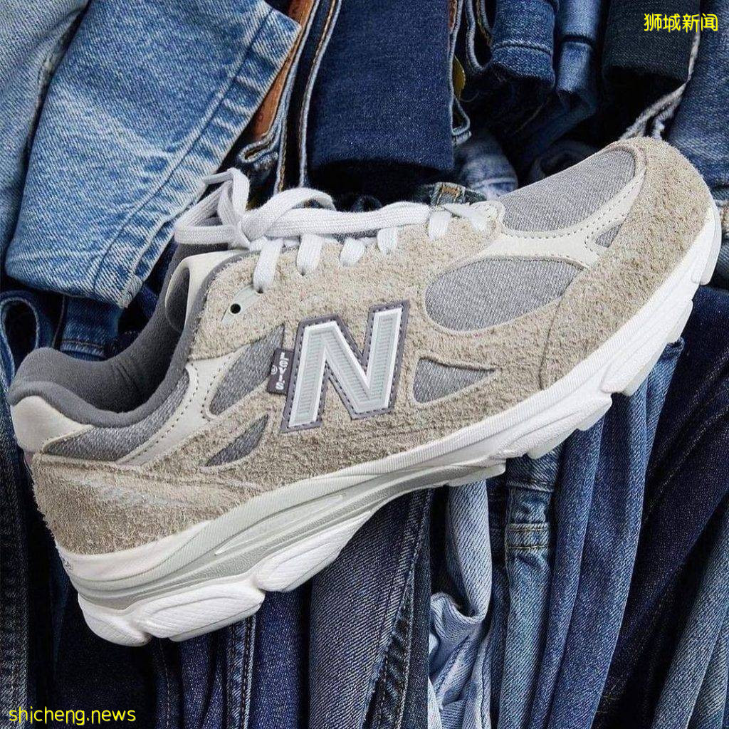 Levi’s x New Balance跨界合作聯名款即將發售,超好看複古風跑鞋必須get