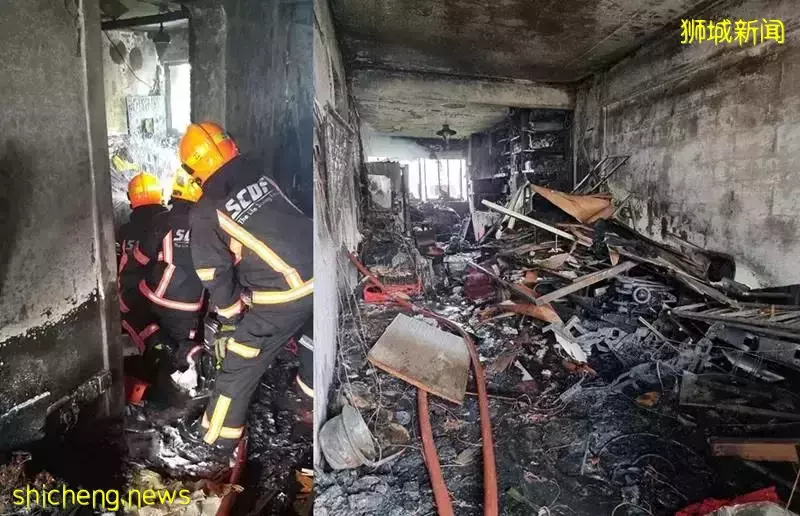 人間悲劇！新加坡罕見火災，3歲女童遇難！現場濃煙滾滾，觸目驚心