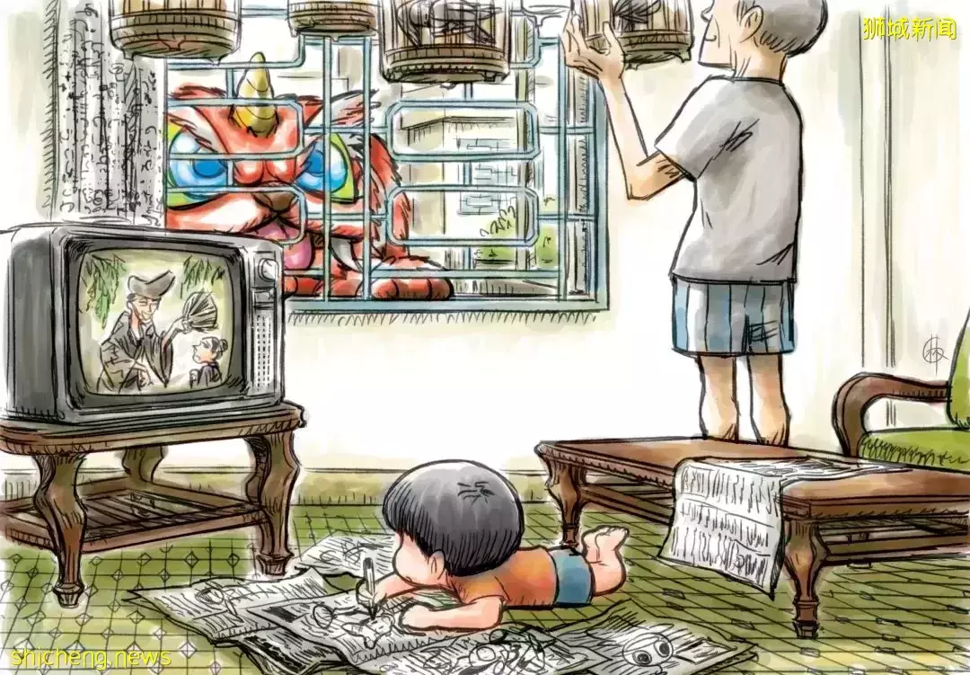 筆畫人生情未了——新加坡圖像小說藝術家林寶華