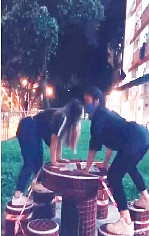 ◤新国延长CCB◢ 2辣妹深夜尬舞 电臀震组屋