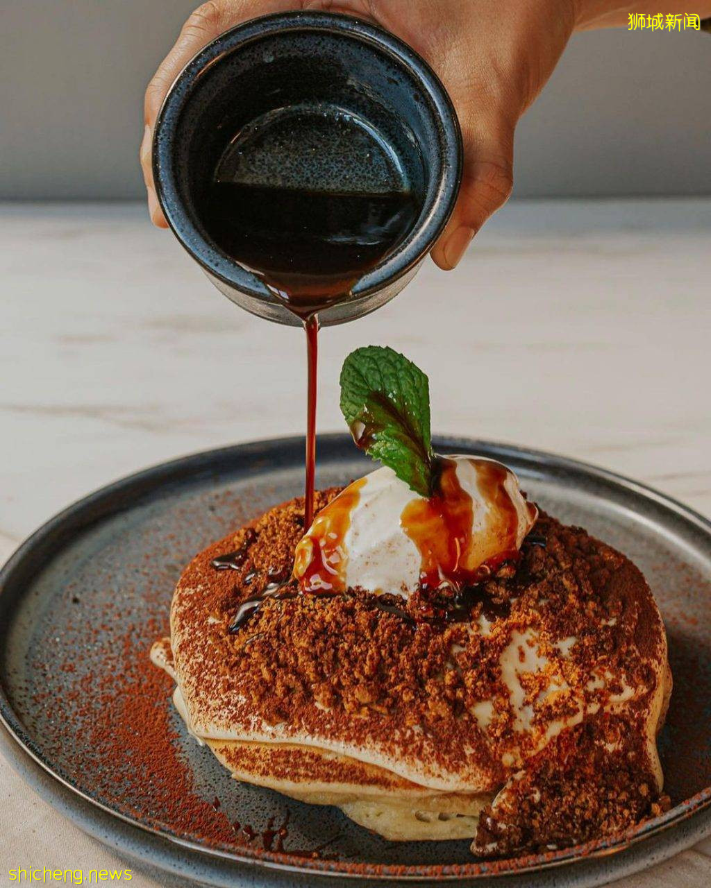 Pancake Place松餅專賣店🥞顔值+味道雙在線、鹹甜口味挑戰味蕾!讓人甘心長胖啊😘 .