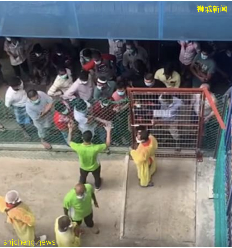 ◤新国CCB◢宿舍超市重开 客工“抢闸”去购物