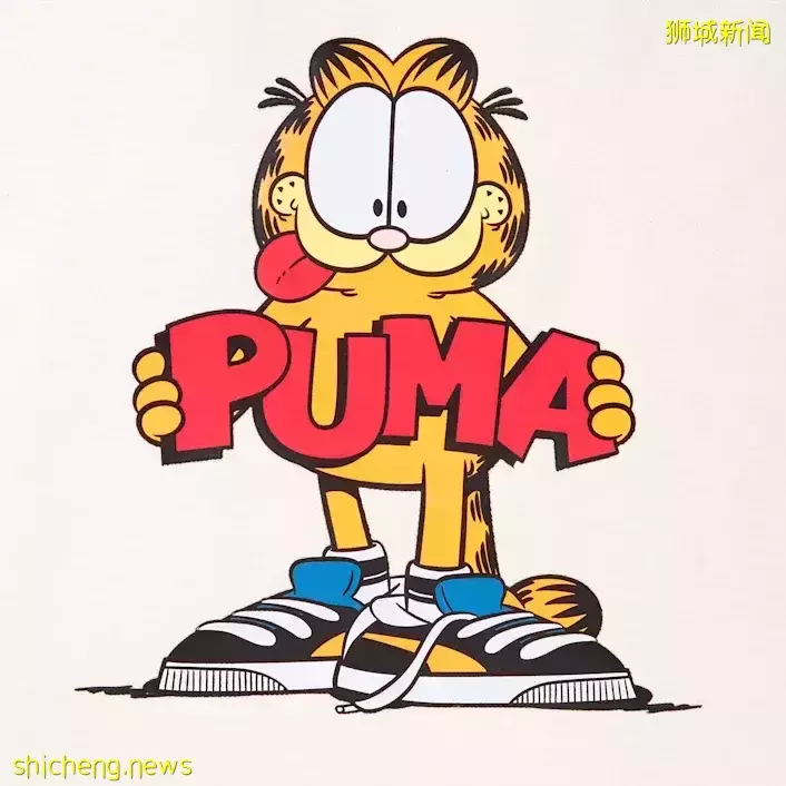 加菲貓×PUMA，兩個都是我的最愛，竟然在新加坡出聯名款！快去搶