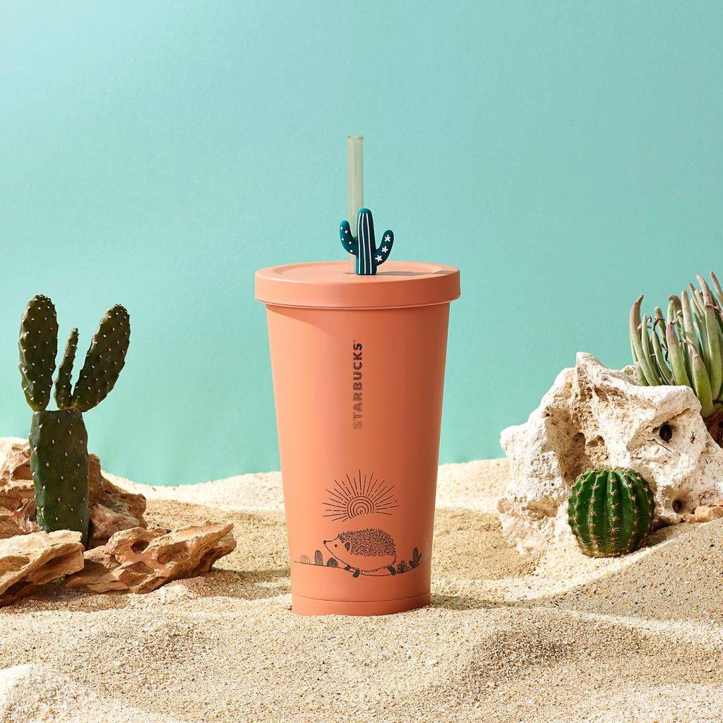 Starbucks新品开售👉快乐小刺猬➕沙漠仙人掌主题🌵治愈可爱、萌出天际，钱包准备被掏空💸 