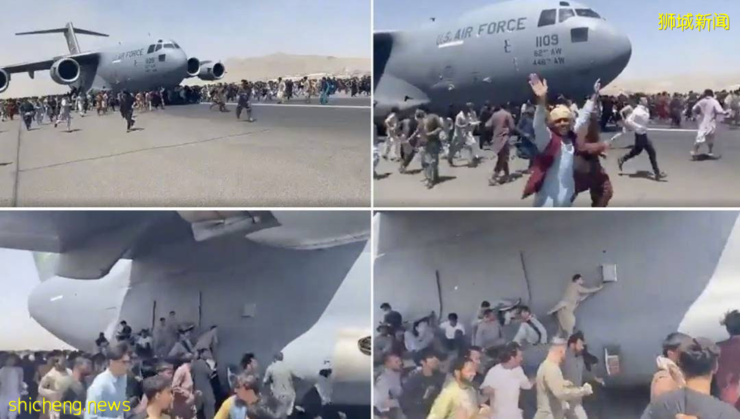 塔利班占领阿富汗,可能影响新加坡?!总理夫人转发军机内部照片