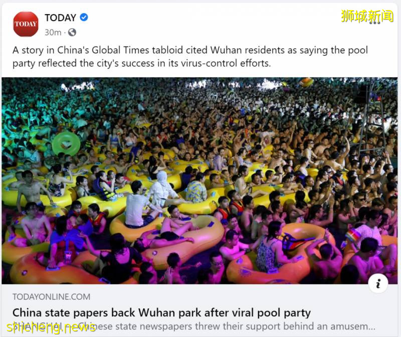武汉3000人超级派对让世界羡慕!新加坡网友炸了:让美国好好看看