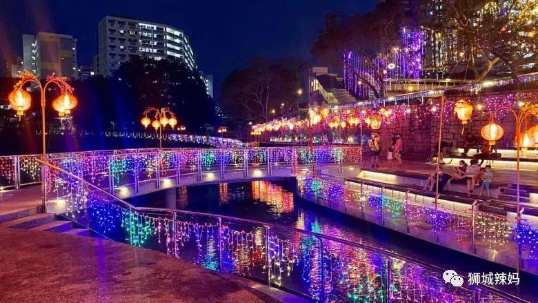 新加坡這些地方春節亮燈，美過牛車水！第4個像後宮庭院