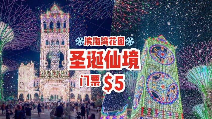 2020年圣诞节必去🎄 滨海湾花园 Christmas Wonderland，12月4日闪亮登场✨ 崭新装置、7大区域、虚拟实境