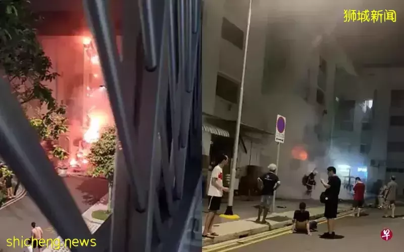 新加坡3天3把火，15日马西岭组屋失火三人送院，7岁女童手严重烧伤