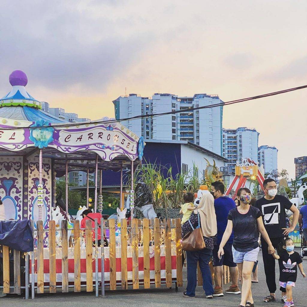 古早味滿滿✨Uncle Ringo遊樂場華麗回歸🎡旋轉木馬+摩天輪+恐龍園，開放至2021年底💥