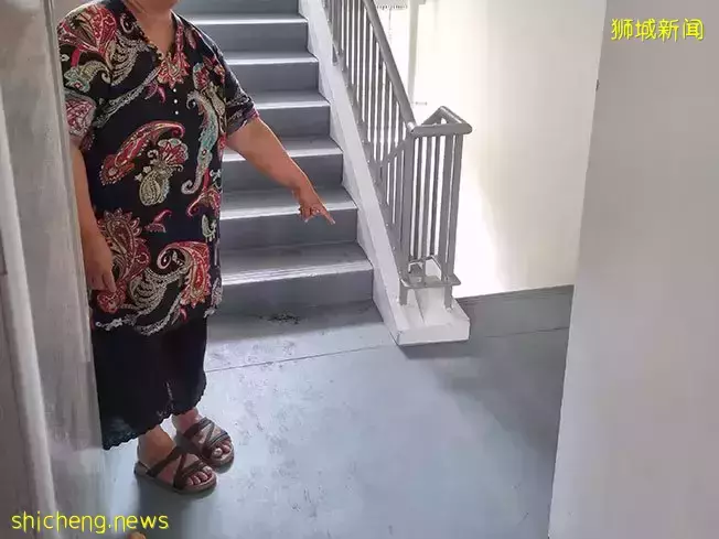 開門見屎！ 樓梯口 一大坨