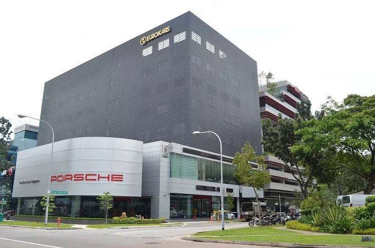 两幢位于新加坡红山4S店的工业楼宇挂牌出售