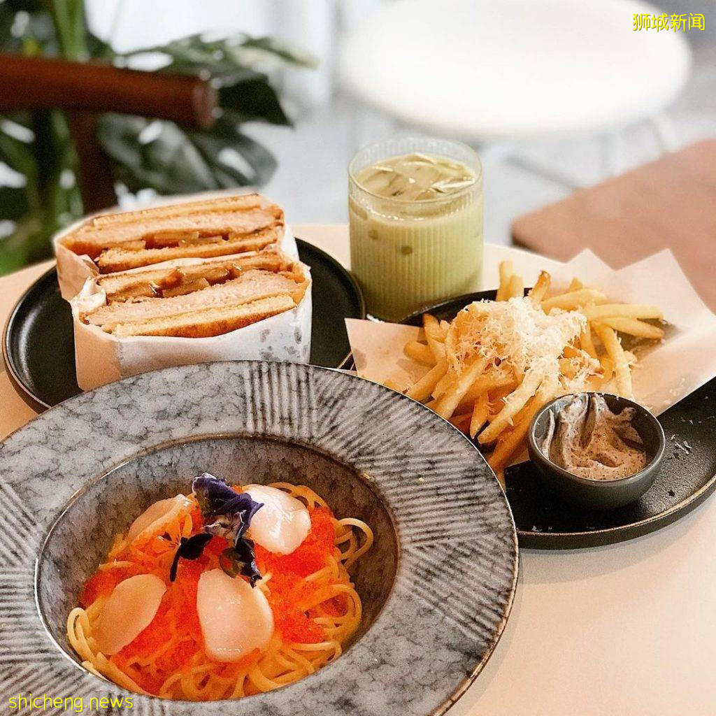 日式咖啡館Hello Arigato✨售賣牛肉、Otah餡三明治🥪厚實肉餅、特調醬汁,神奇的食物組合