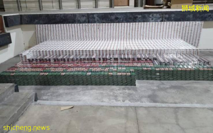 混凝土车居然藏了5,000箱免税卷烟,司机罚款逃不掉了