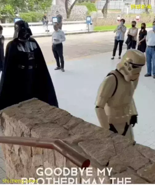 狮城男子去世 家人为其举行“星战葬礼” 