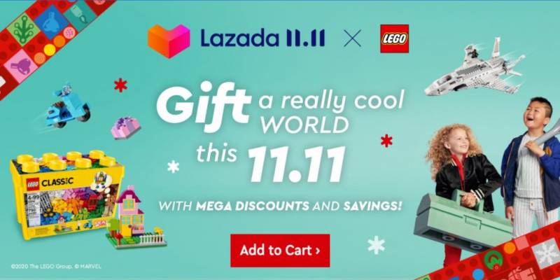 LAZADA双十一活动开启!Apple低至7折,阿迪达斯45折,Dyson 6折,Nike 5折,超全品牌参与,折扣高达80%!!凌晨开抢,限时两小时!!冲鸭