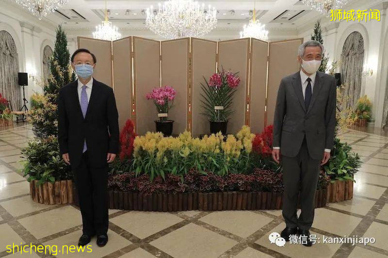 杨洁篪与新加坡高层4人分别会谈，谈了什么