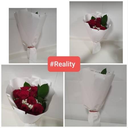 包扎简陋 像被压过 情人节收花险闹分手