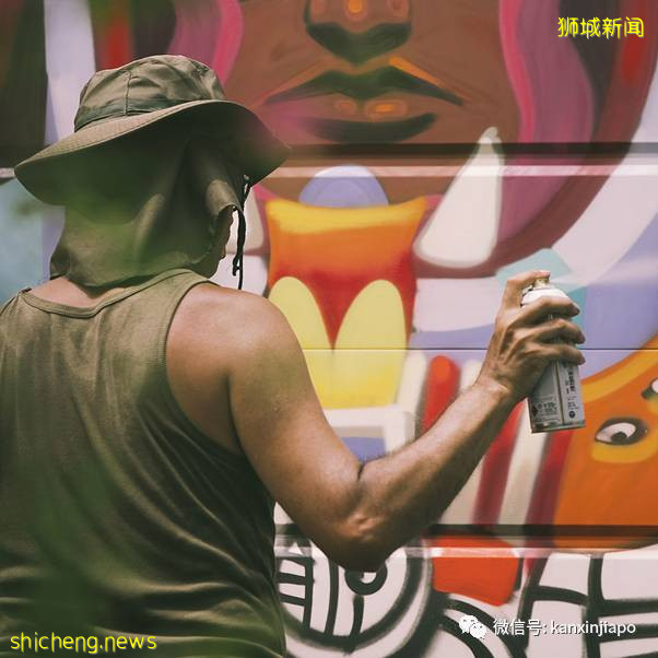 新加坡最长的街头艺术!238米,一直拍拍拍不停