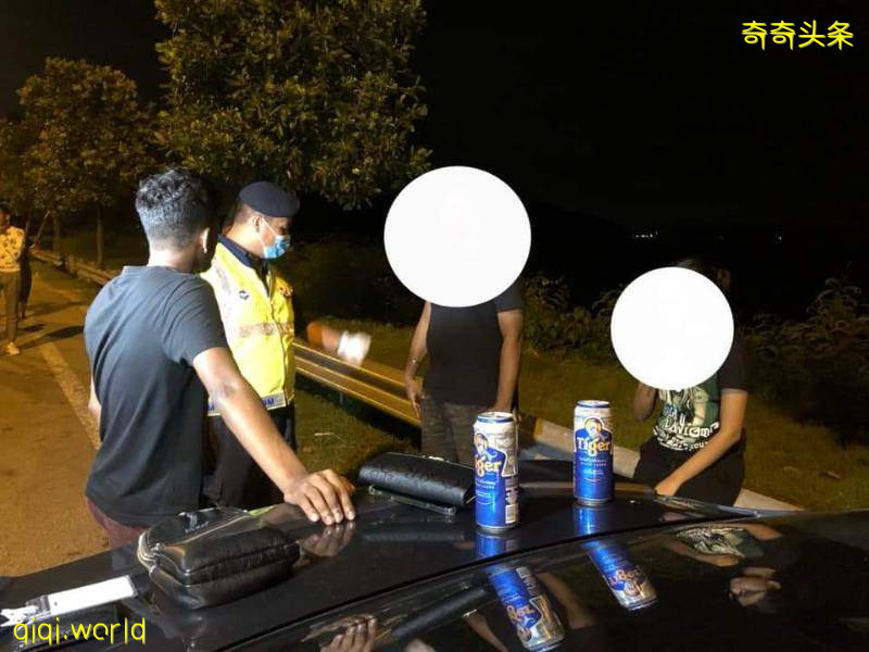 晚上到海边吹风 · 42人违行管各被罚1千 !