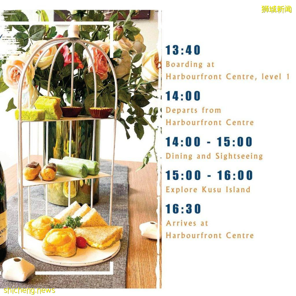 在快艇上享受下午茶！吃美食，吹海風，賞美景，還能去周邊小島上散散心