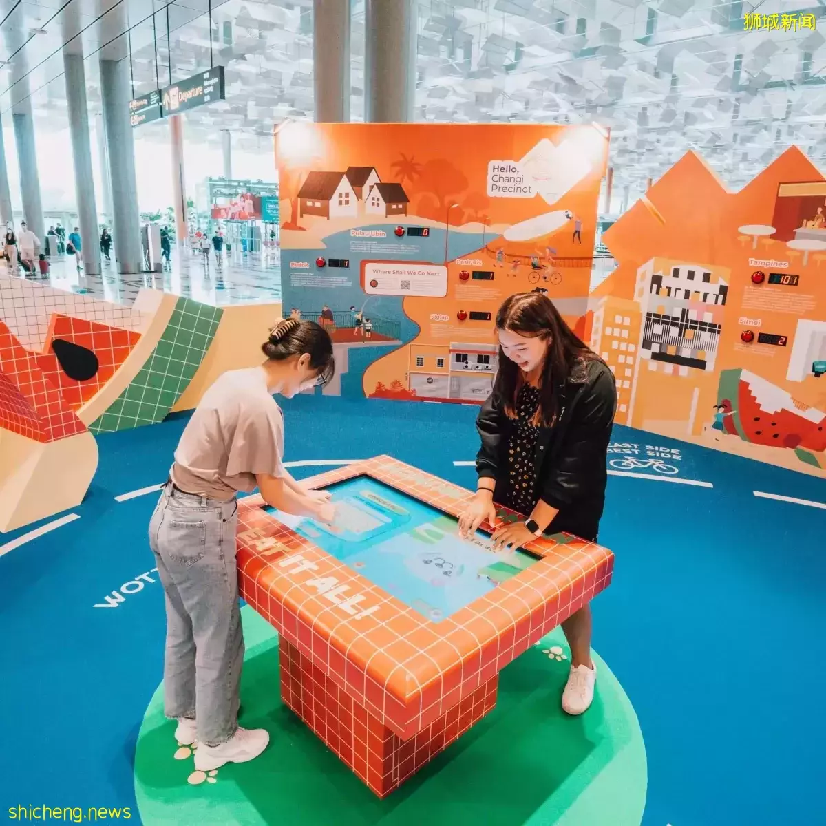 好拍到誤機！樟宜機場全新懷舊風格展區‘ Hello, Changi Precinct ’😎 每一個你都不該錯過