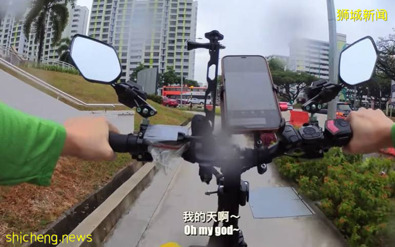 因爲疫情，他從新加坡知名銀行辭職，送起了外賣，日入200新幣