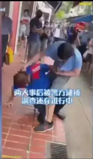 新加坡街头成UFC现场,拳拳到肉、看得肉疼