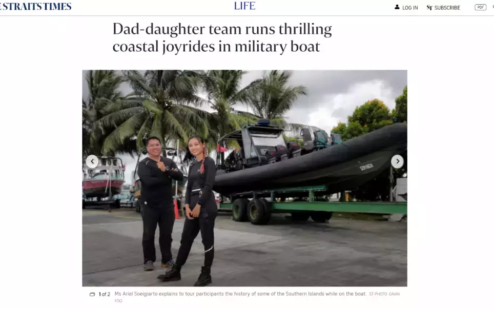 刺激！新加坡最酷的海上运动，1小时乘海军飞艇游5个岛，感觉爽飞了