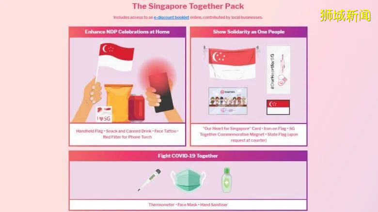 新加坡国庆礼包7月20日开始发放,网购平台纷纷推出“国庆口罩”吸引顾客