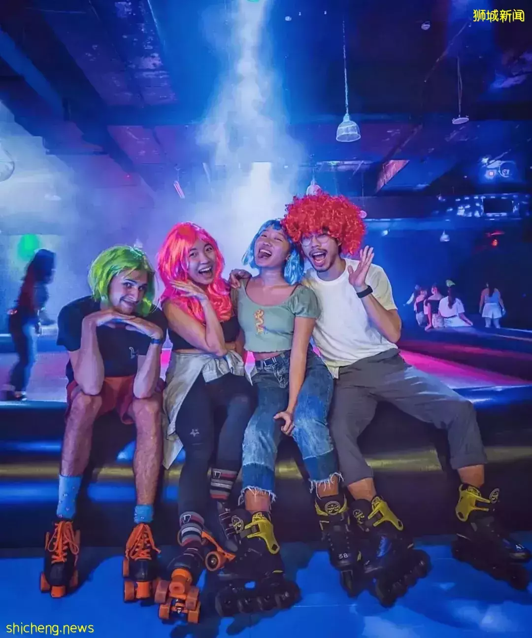 2小時$12新!新加坡最大的旱冰場,竟然是複古夜店風,娃和媽都嗨到不想回家