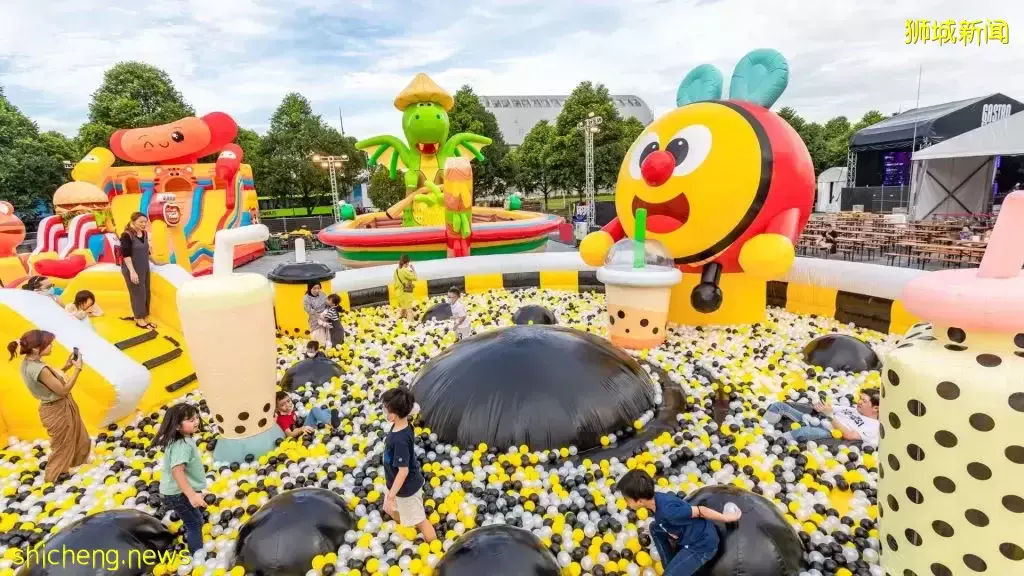 滨海湾充气城堡嘉年华!超大超好玩!活动有效期至6月26日