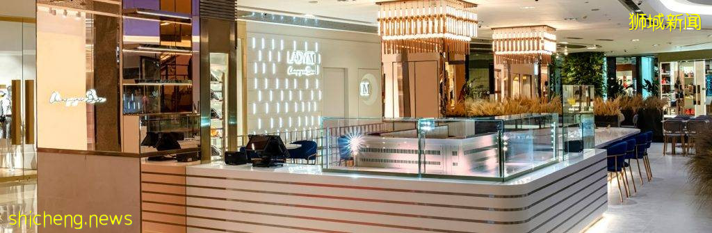 全球首间“Lady M Champagne Bar”✨独家供应指定蛋糕、下午茶+香槟新体验🍷已在ION Orchard营业🎊 