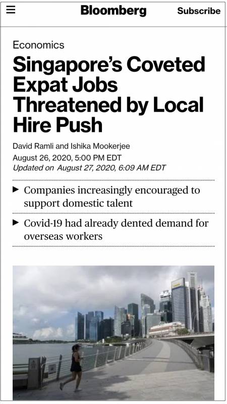 政策收紧!新加坡还欢迎外国人来吗