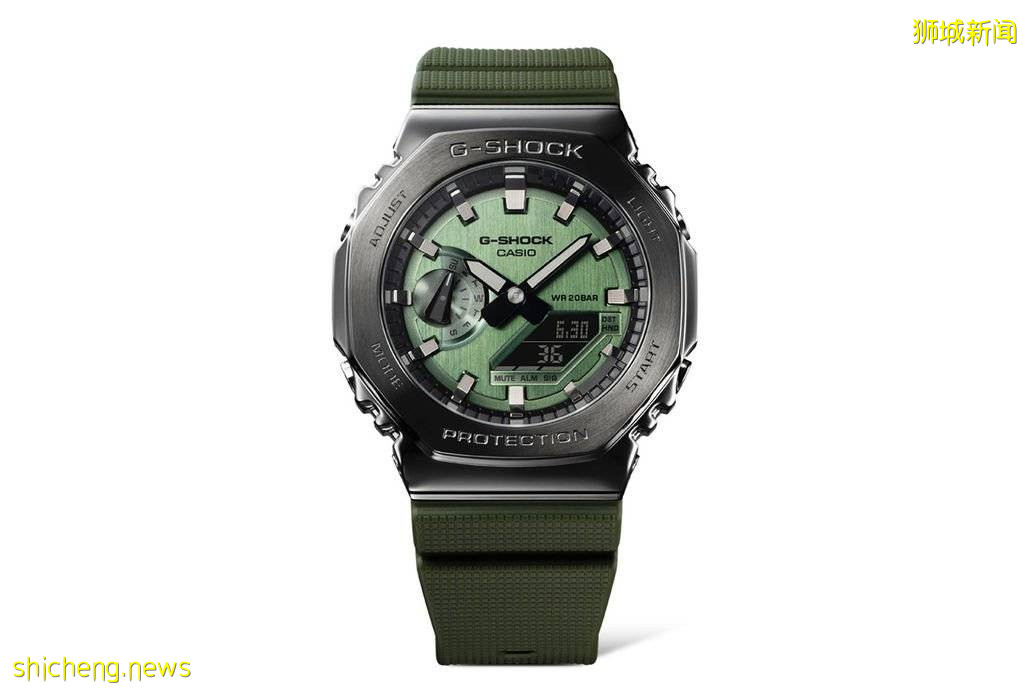 Casio年度重磅新品!硬核金属表壳神似爱彼皇家橡树,CasiOak是你的菜吗