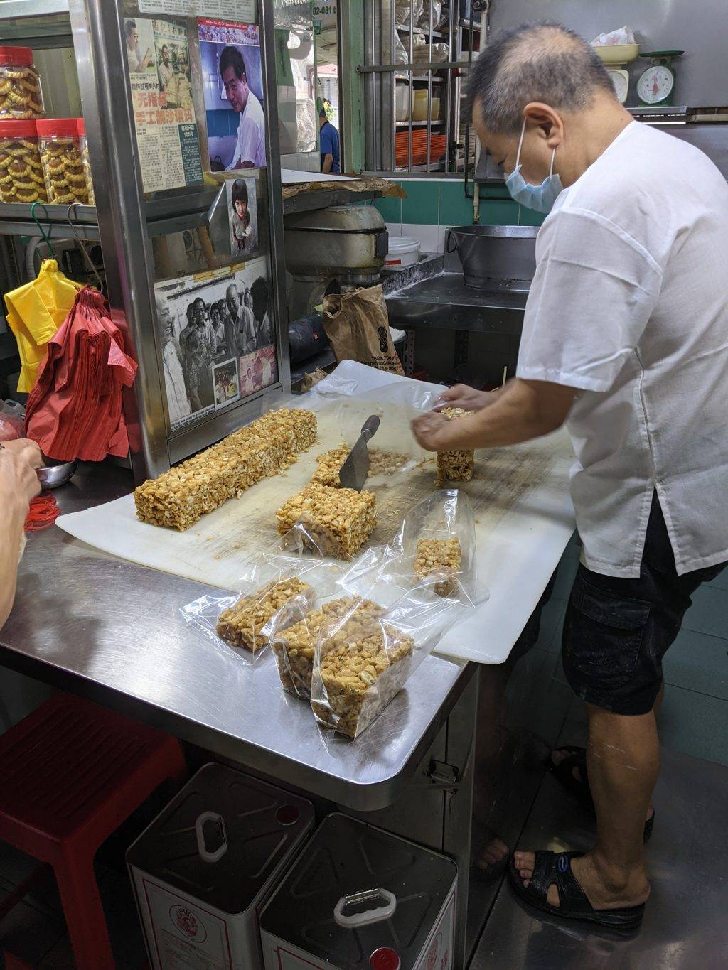 传统手工制作沙琪玛,制作过程9小时,传统老味道超美味😍