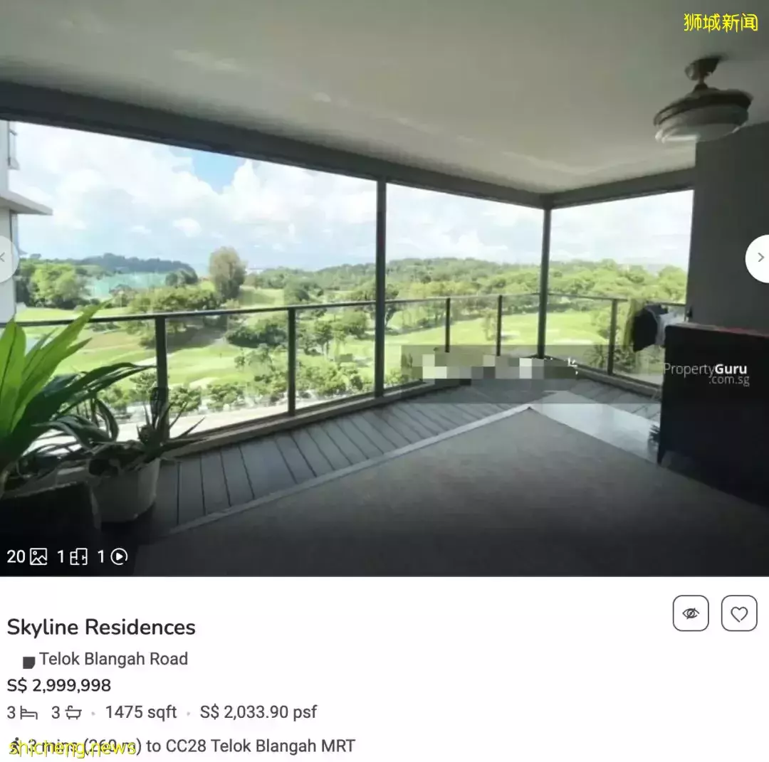 新加坡海边高尔夫球场建6000个新组屋!只要70万,豪宅邻居怎么想