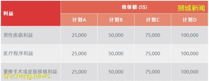 獅城財富通 男性保險介紹