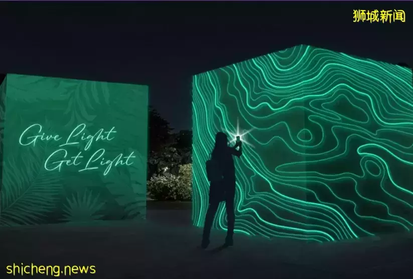 I Light Singapore燈光藝術品，照亮新加坡夜景