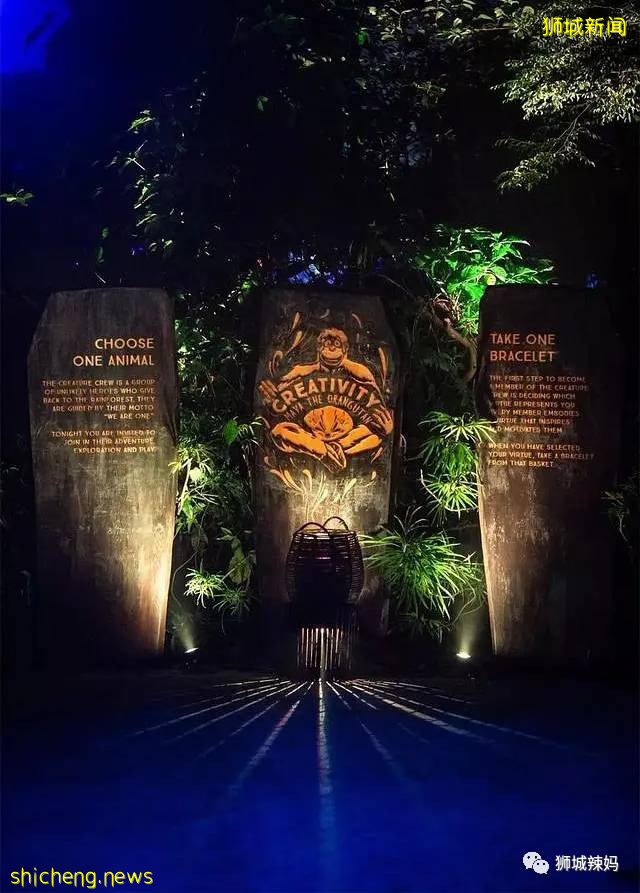 低至S$8！就3天！新加坡動物園“幻光雨林之夜”強勢回歸，亞洲第一夜遊體驗