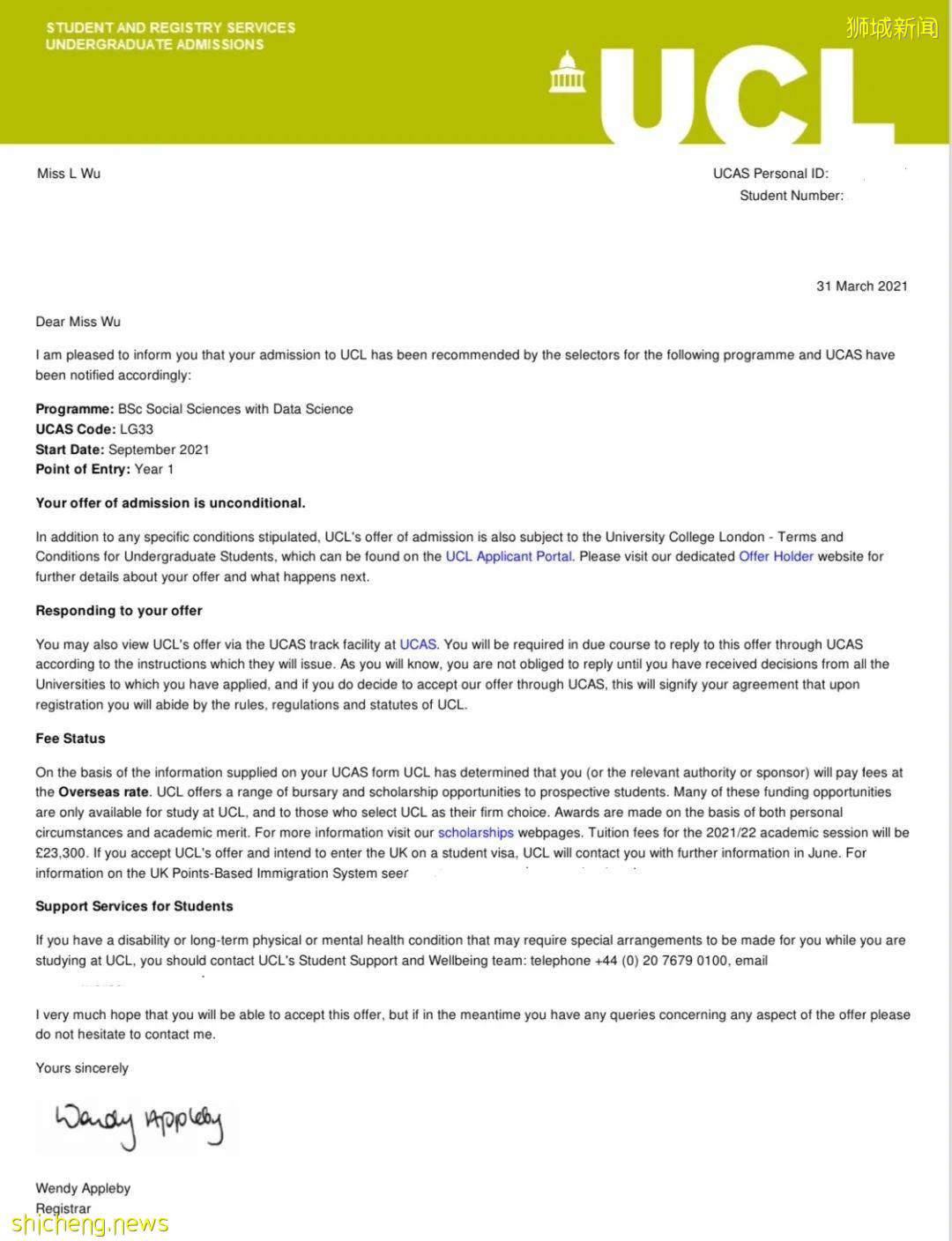 我考上世界TOP 10的大學啦!只要堅持,你也可以