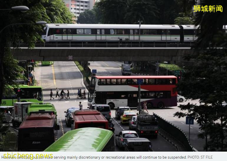 6月2日起，新加坡的地鐵及公交將恢複正常運營!