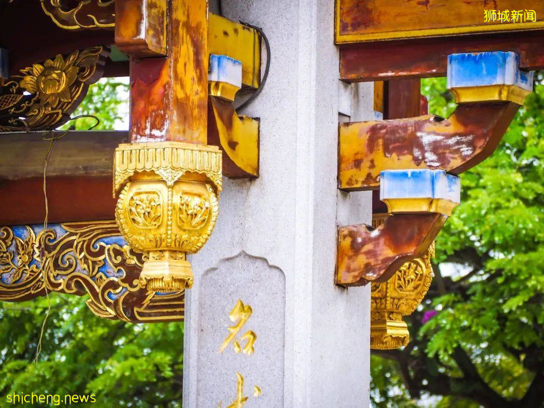 新加坡印度街区与传统中式寺庙欣赏