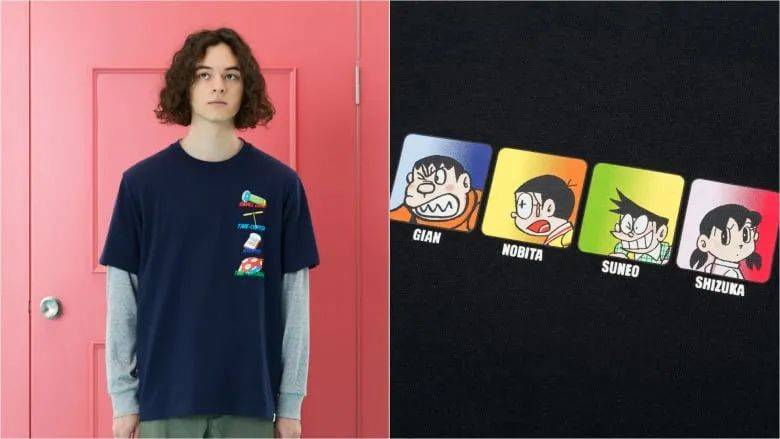 Uniqlo推出联名UT系列,庆祝Doraemon连载50周年